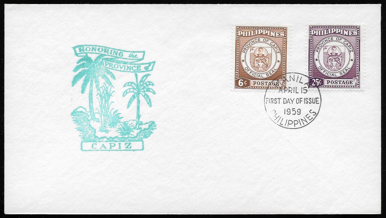 Philippines 1959 First Day Cover 